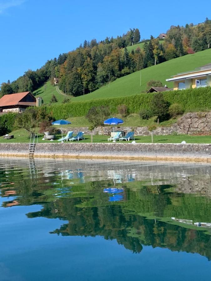 Hotel - Restaurant Eierhals Am Aegerisee Oberägeri エクステリア 写真